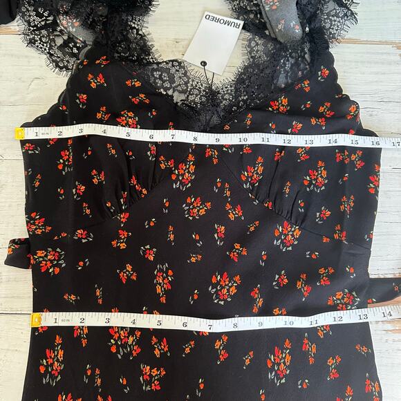 Rumored Frontier Maxi Dress Spanish Poppy Size Small - Picture 7 of 12